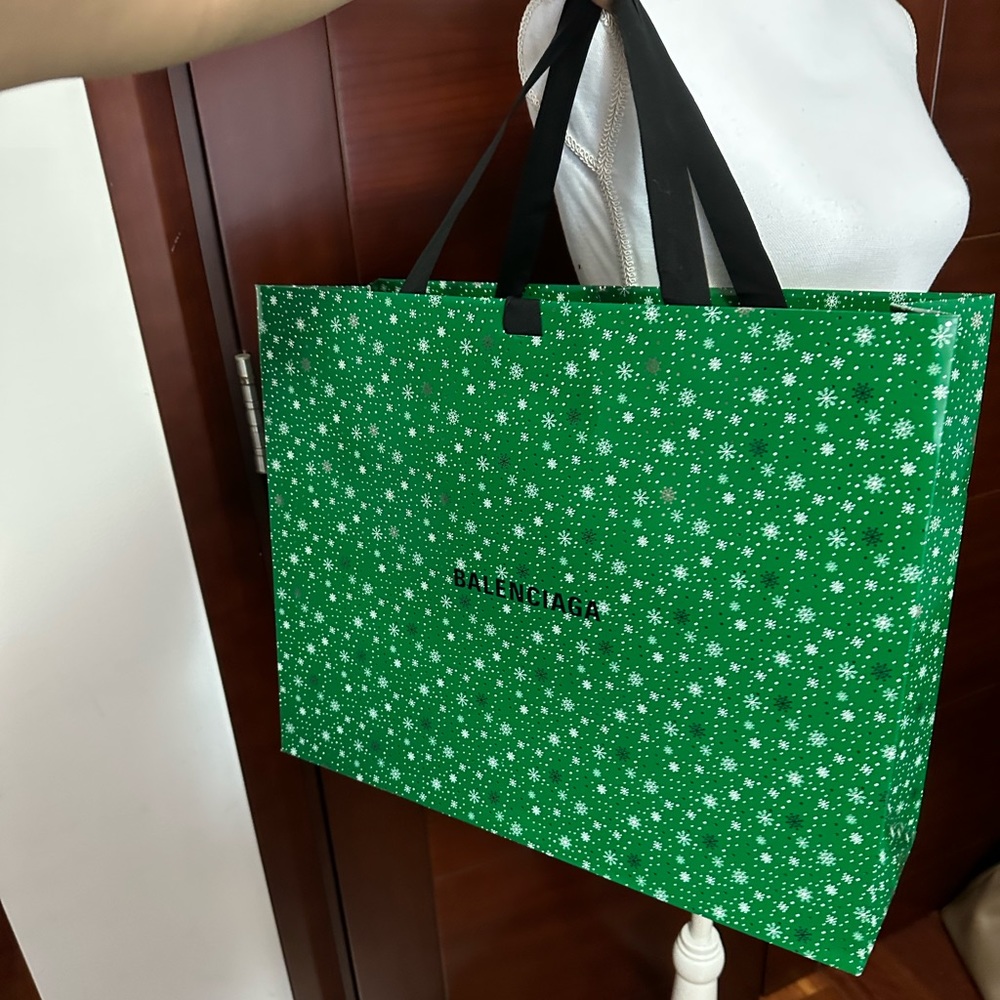 Balenciaga large gift bag new